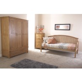Madrid Wooden Day Bed Only Oak