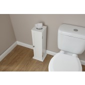 Colonial Toilet Roll Cupboard White