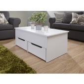 Ultimate Storage Coffee Table White